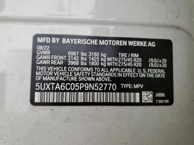 5UXTA6C05P9N52770 BMW X5 Xdrive45e