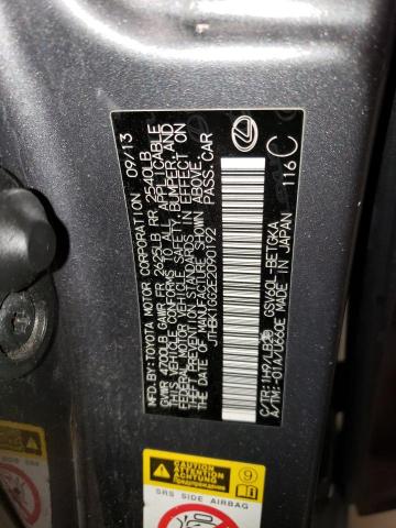 JTHBK1GG2E2090192 Lexus ES 350