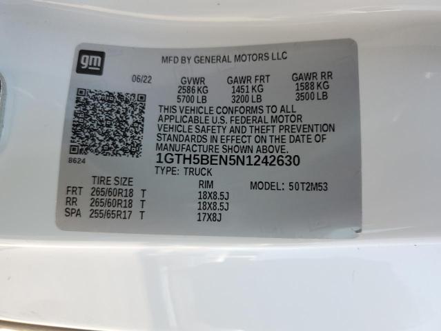 1GTH5BEN5N1242630 GMC Canyon Elevation