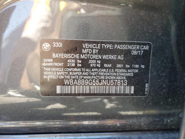 WBA8B9G55JNU57813 BMW 330 I