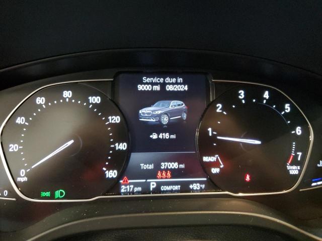 5UX43DP08N9L39340 BMW X3 Sdrive30i