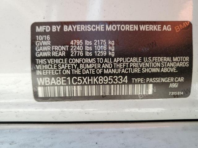 WBA8E1C5XHK895334 BMW 330e