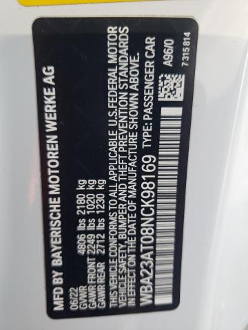 WBA23AT08NCK98169 BMW 430I