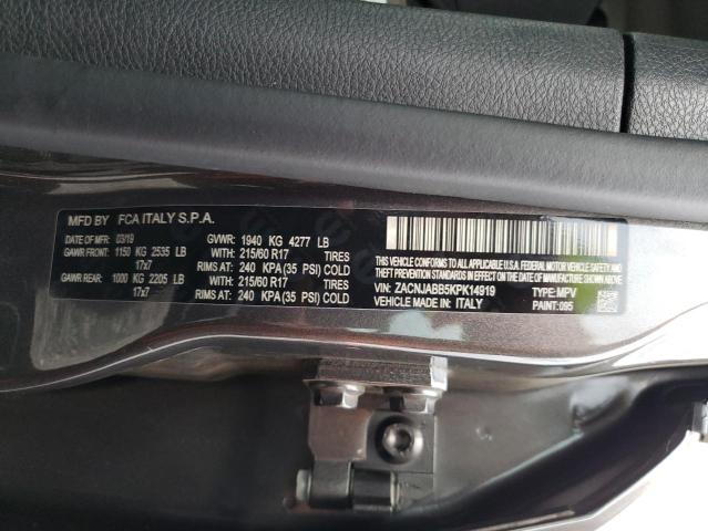 ZACNJABB5KPK14919 Jeep Renegade Latitude