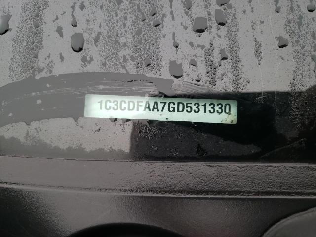 1C3CDFAA7GD531330 Dodge DART SE