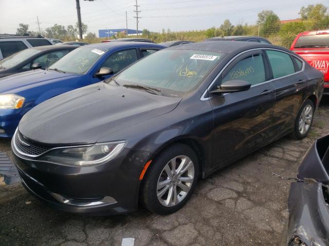 2015 Chrysler 200 Limited მანქანა იყიდება აუქციონზე, vin: 1C3CCCAB2FN613730, აუქციონის ნომერი: 68586973