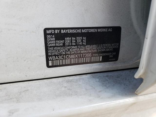WBA3C1C58EK117366 BMW 328 I Sulev