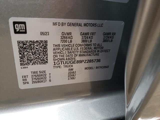 1GTUUGE89PZ285736 GMC Sierra K1500 Denali