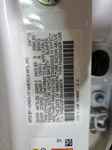 1HGCV2F36KA036074 Honda Accord Sport