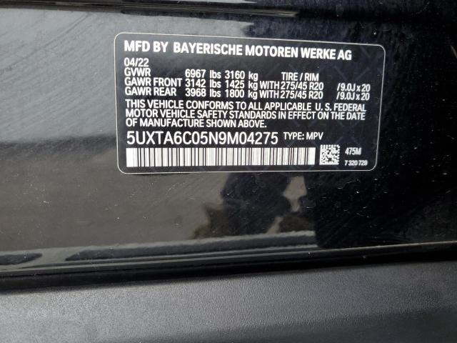 5UXTA6C05N9M04275 BMW X5 Xdrive45e