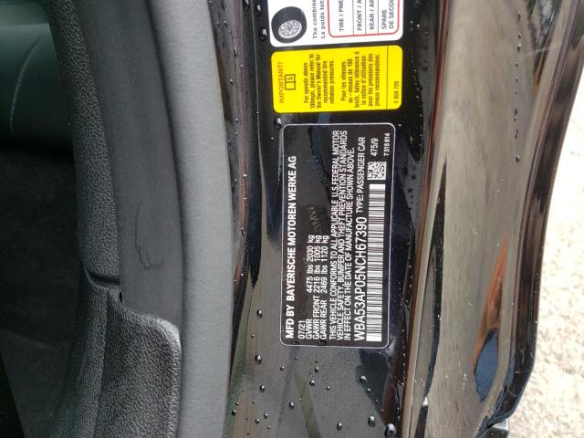 WBA53AP05NCH67390 BMW 430I