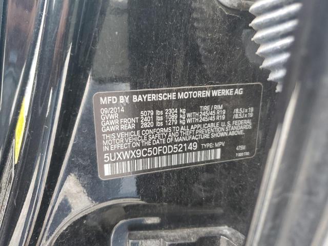 5UXWX9C50F0D52149 BMW X3 Xdrive28i