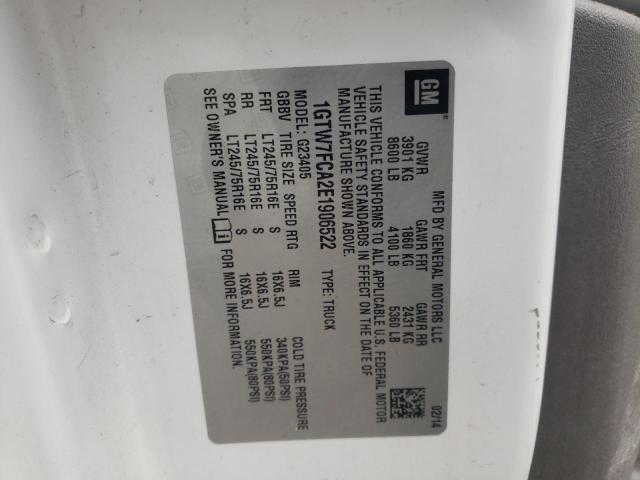 1GTW7FCA2E1906522 GMC Savana G2500