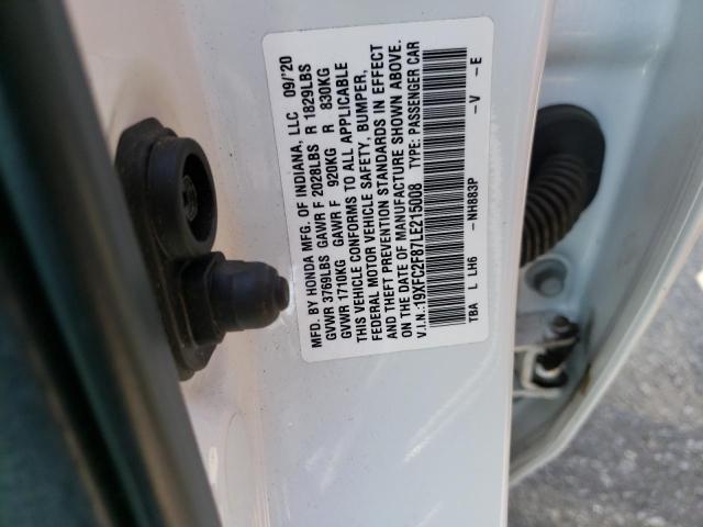 19XFC2F87LE215008 Honda Civic Sport