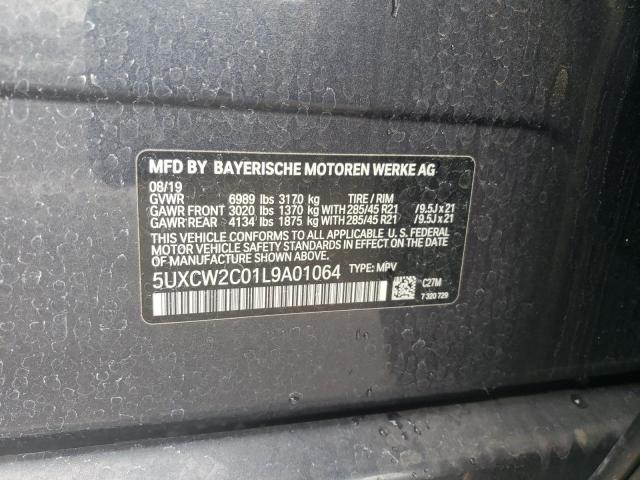 5UXCW2C01L9A01064 BMW X7 Xdrive40i