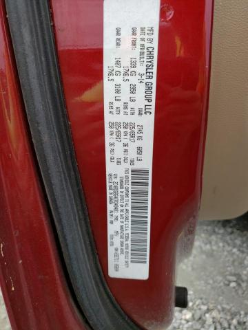2C4RDGBG4ER349481 Dodge Grand Caravan Se