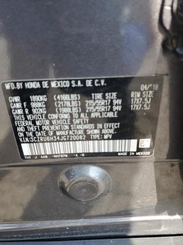 3CZRU6H34JG720082 Honda HR-V LX