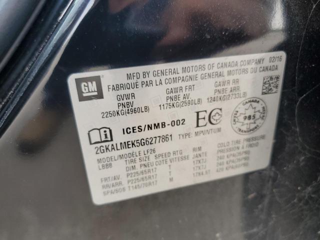 2GKALMEK5G6277861 GMC Terrain Sle