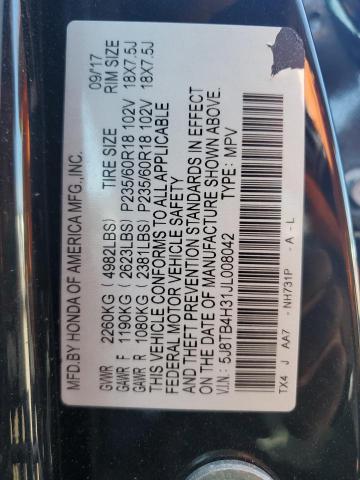 5J8TB4H31JL008042 Acura RDX