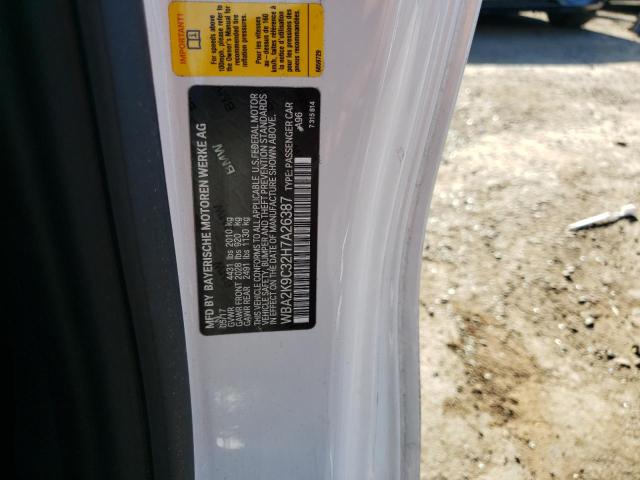 WBA2K9C32H7A26387 BMW 230I