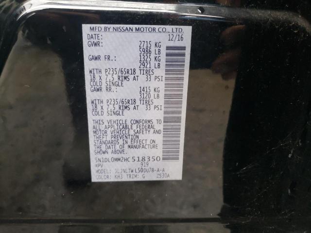 5N1DL0MM2HC518350 Infiniti QX60