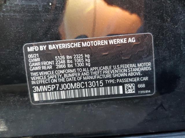 3MW5P7J00M8C13015 BMW 330e
