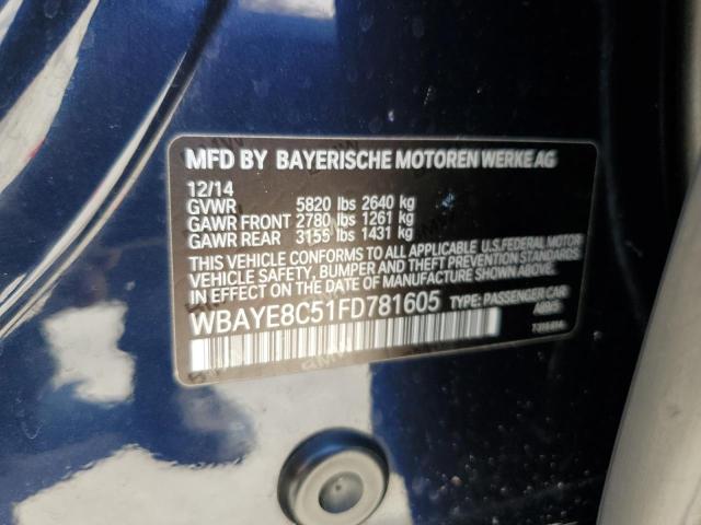 WBAYE8C51FD781605 BMW 750 LI