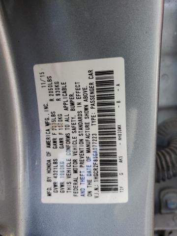 1HGCR2F85GA077223 Honda ACCORD EXL