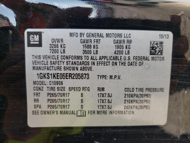 1GKS1KE06ER205873 GMC Yukon Xl C1500 Slt