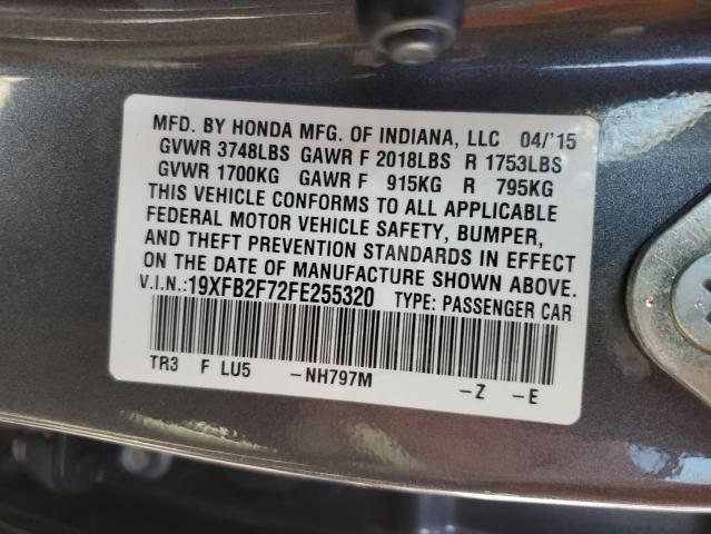 19XFB2F72FE255320 Honda CIVIC SE