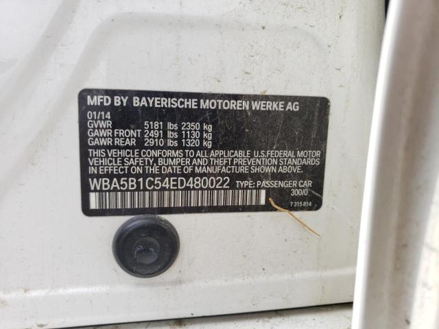 WBA5B1C54ED480022 BMW 535 I