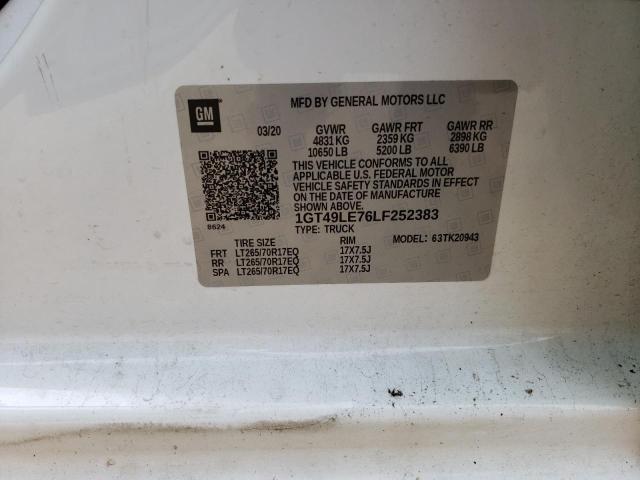 1GT49LE76LF252383 GMC Sierra K2500 Heavy Duty