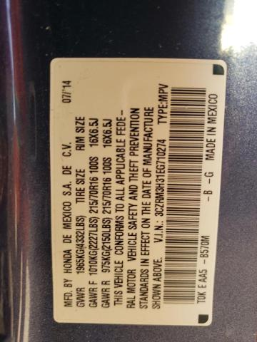 3CZRM3H31EG710274 Honda CR-V LX