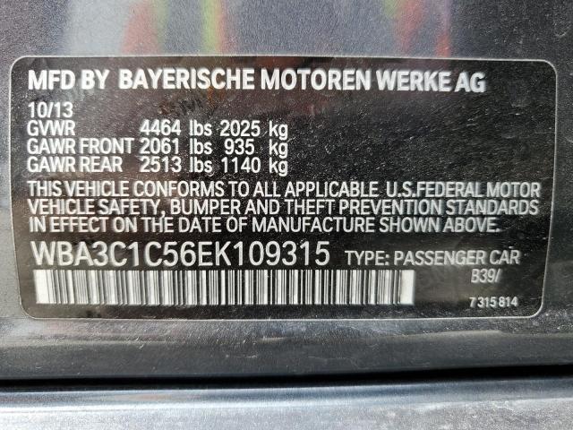 WBA3C1C56EK109315 BMW 328 I Sulev