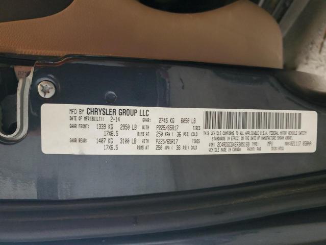 2C4RDGCG4ER305169 Dodge Grand Caravan Sxt