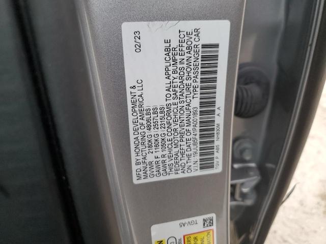 19UUB5F41PA001893 Acura Tlx Technology