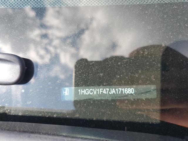 1HGCV1F47JA171680 Honda ACCORD EX