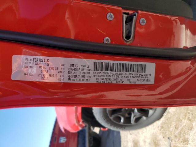 1C4PJMBX8KD115065 Jeep Cherokee Trailhawk