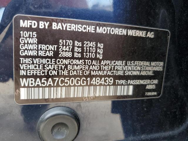 WBA5A7C50GG148439 BMW 528 XI