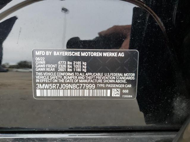 3MW5R7J09N8C77999 BMW 330XI