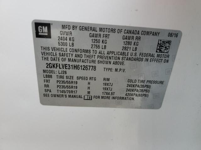 2GKFLVE31H6126778 GMC Terrain Denali