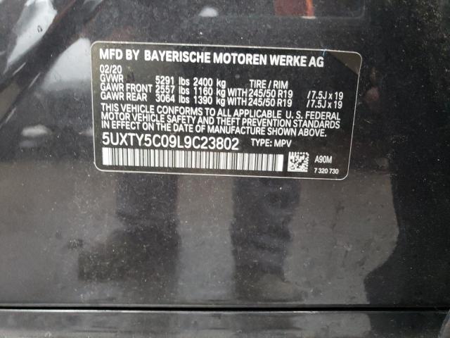 5UXTY5C09L9C23802 BMW X3 Xdrive30i