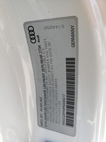 WAUCGAFH0FN006417 Audi S5 Premium Plus