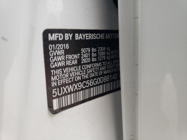 5UXWX9C56G0D88140 BMW X3 Xdrive28i