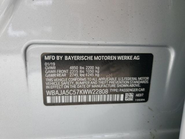 WBAJA5C57KWW22808 BMW 530 I