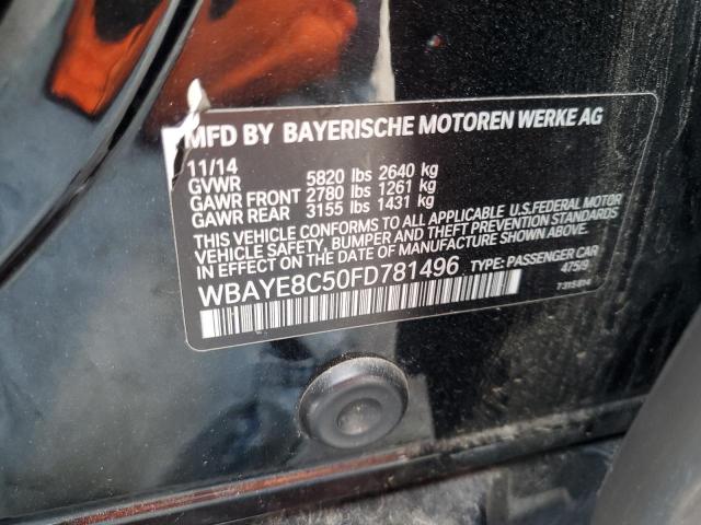 WBAYE8C50FD781496 BMW 750 LI