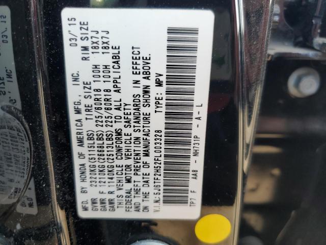 5J6TF2H52FL003328 Honda Crosstour Exl