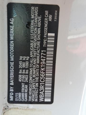 WBA3R1C56FK194771 BMW 435 I