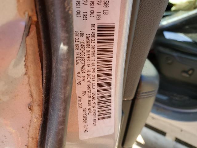 1C4RDHDG1GC374224 Dodge DURANGO LIMITED