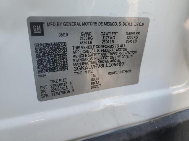 3GKALVEV8LL105409 GMC Terrain Slt